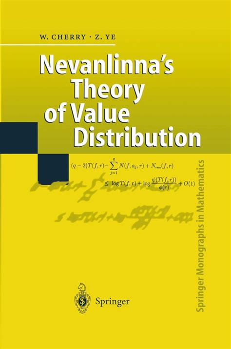 Nevanlinna's Theory of Value Distribution The Secon Reader