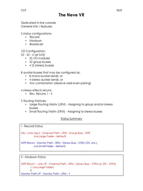 Neve Vr Manual Ebook Doc