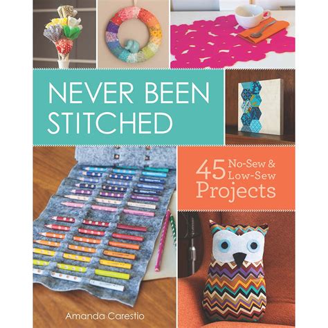 Never Been Stitched 45 No-Sew & Low-Sew Projects Kindle Editon