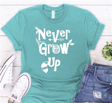 Never Grow Up Shirt: Embracing the Child Within