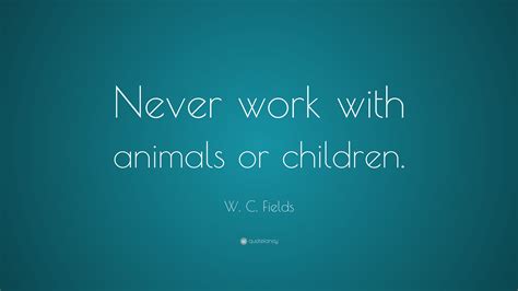 Never Work with Children or Animals Doc