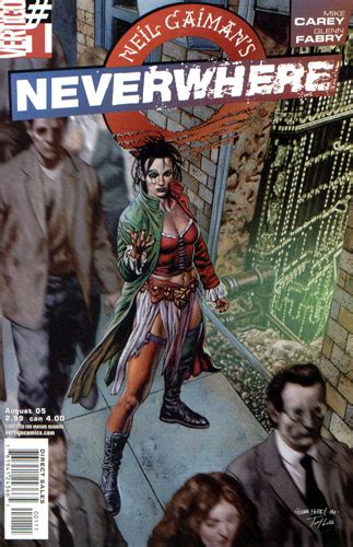 Neverwhere 1 9 August 2005 September 2006 set of 9 comics PDF