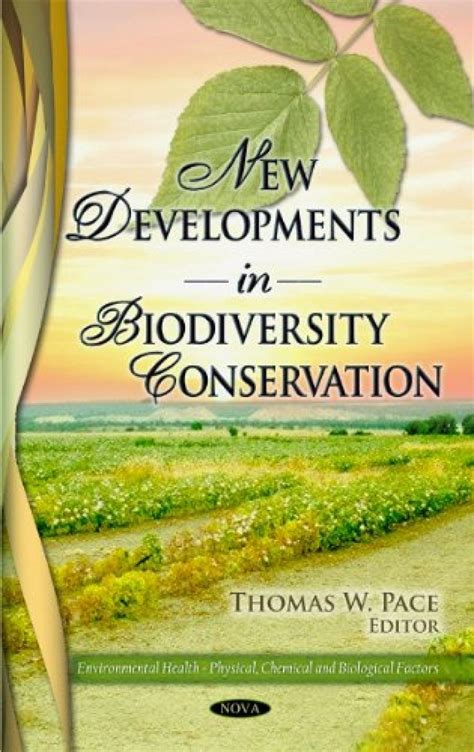 New Developments in Biodiversity Conservation Kindle Editon