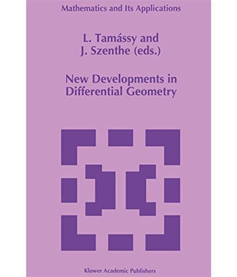 New Developments in Differential Geometry PDF