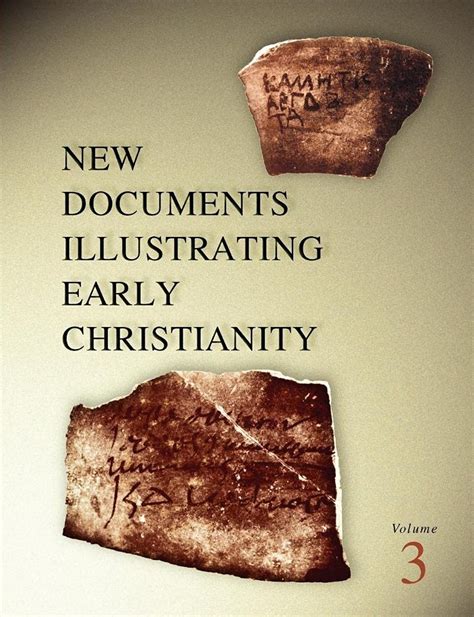 New Documents Illustrating Early Christianity Doc