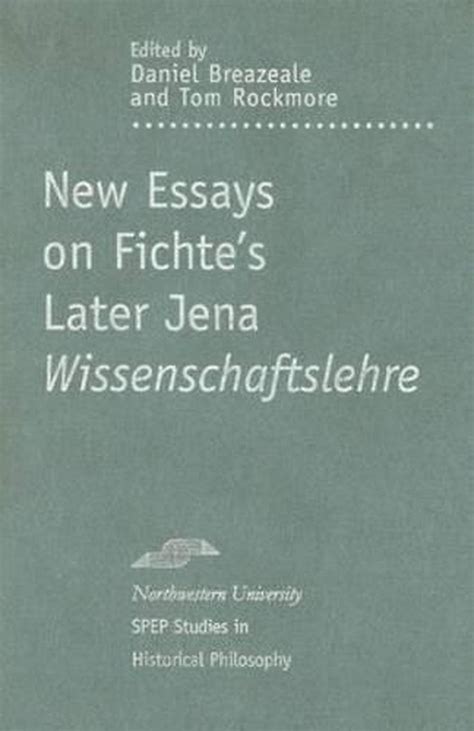 New Essays on Fichte's Later Jena &quot Epub