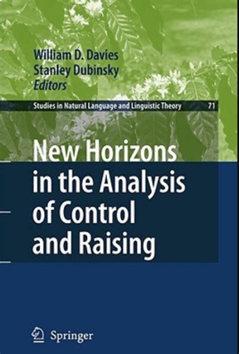 New Horizons in the Analysis of Control and Raising Doc