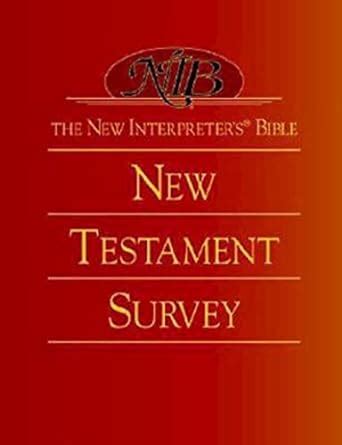 New Interpreter's Bible New Testament Survey Reader