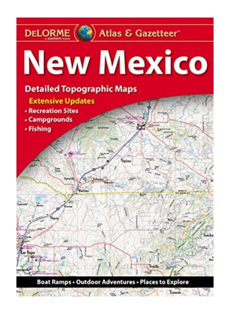 New Mexico Atlas Gazetteer Delorme Reader