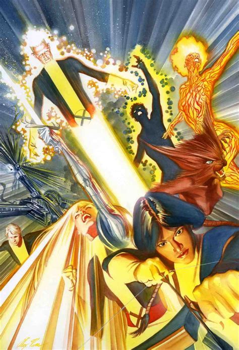 New Mutants 1 Dynamic Forces Alex Ross sketch Cover DF New Mutants Volume 3 PDF