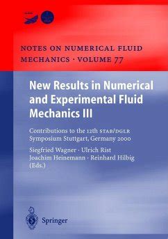 New Results in Numerical and Experimental Fluid Mechanics III 1st Edition PDF