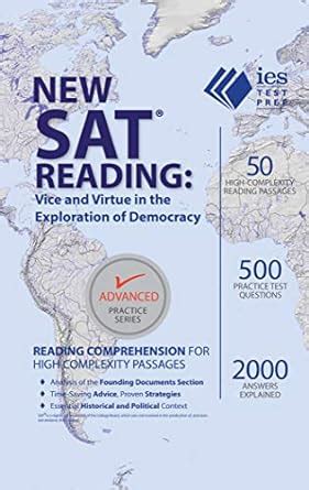New SAT Reading Vice and Virtue in the Exploration of Democracy Advanced Practice Series Doc