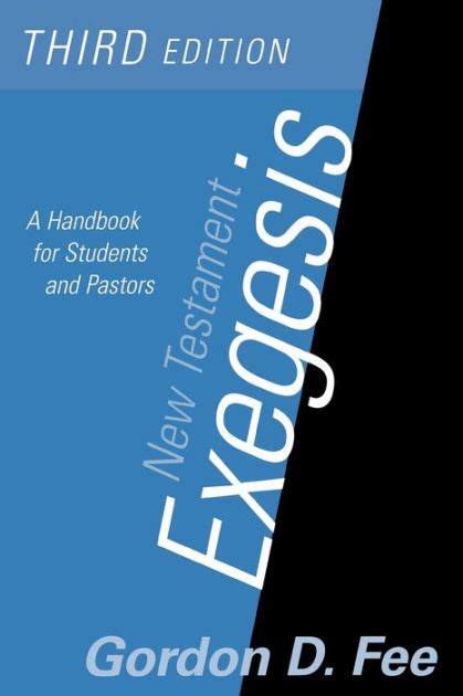 New Testament Exegesis, Third Edition: A Handbook Ebook Kindle Editon