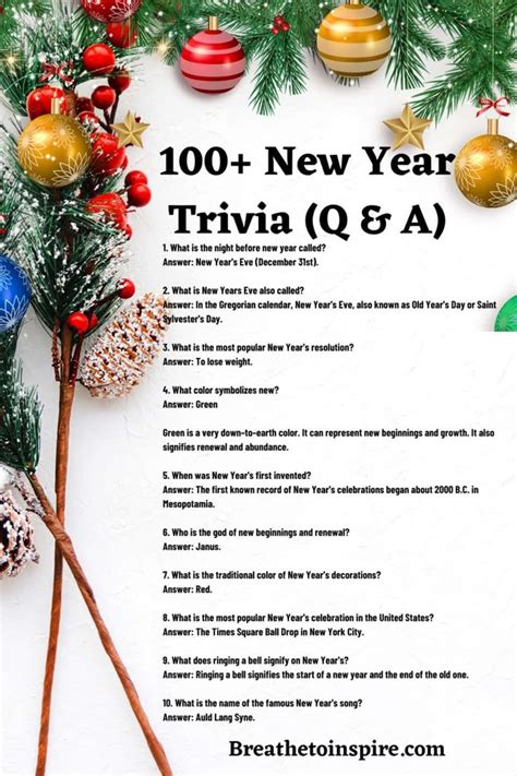 New Trivia Questions And Answers PDF