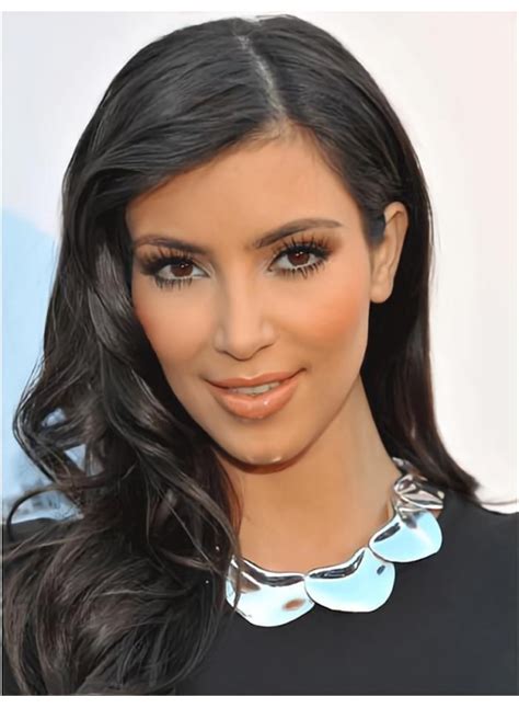 New Wavy Long Black Kim Kardashian Wigs