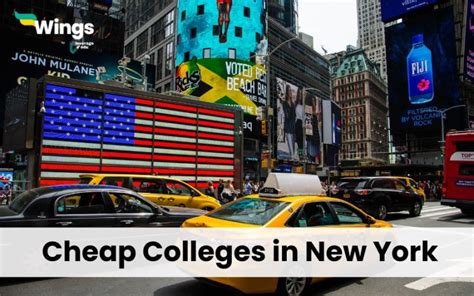 New York Colleges: Cheap and Affordable