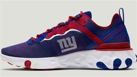 New York Giants Nike Sneakers: Elevate Your Game with Style