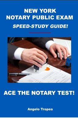 New York Notary Public Exam Speed-Study Guide Doc