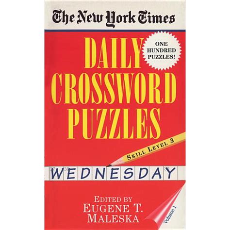 New York Times Daily Crossword Puzzles (Wednesday), Volume I PDF