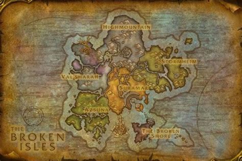 New Zones: Explore the Broken Isles