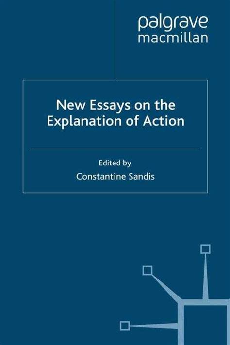 New.Essays.on.the.Explanation.of.Action Ebook Epub