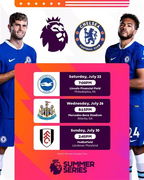 Newcastle x Chelsea: Relembre o Empate Emocionante da Premier League Summer Series 2023