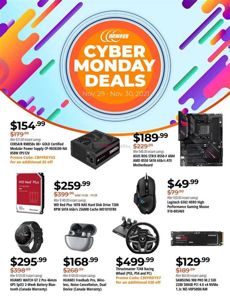 Newegg Cyber Monday Extravaganza: Unparalleled Savings Up to 90%