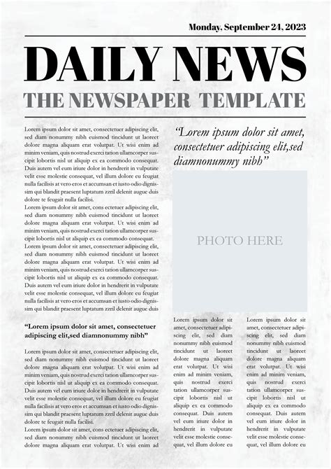 News Articles Template