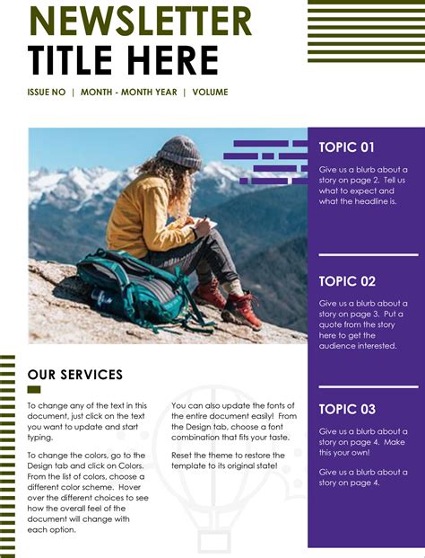 Newsletter Free Templates