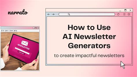 Newsletter Generator AI Free: Create Stunning Newsletters Like a Pro