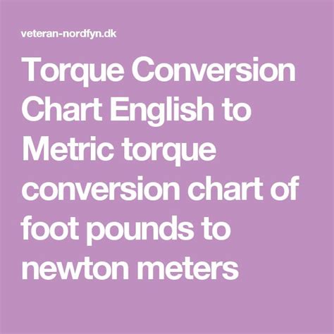 Newton Meters to Foot-Pounds: A Comprehensive Guide for Torque Conversion