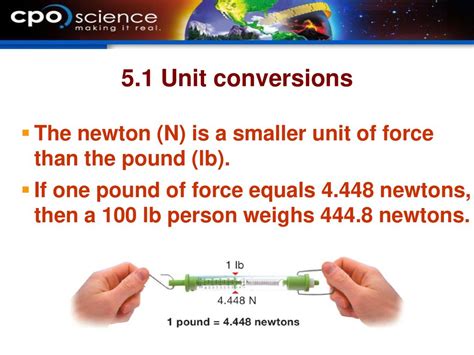 Newtons and Pounds: A Unit Conversion Extravaganza