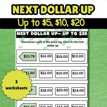 Next Dollar Up Worksheets: The Ultimate Guide to Boosting Your Savings