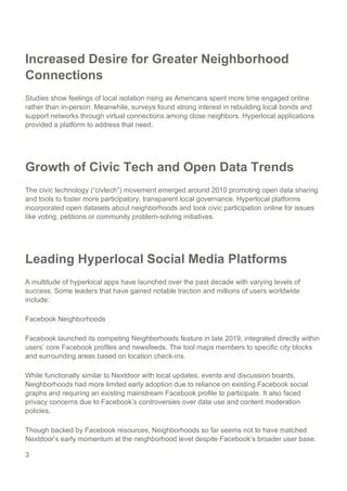 Nextdoor Studio Models: Empowering Communities with Hyperlocal Connections