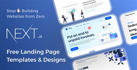 Nextjs Landing Page Templates