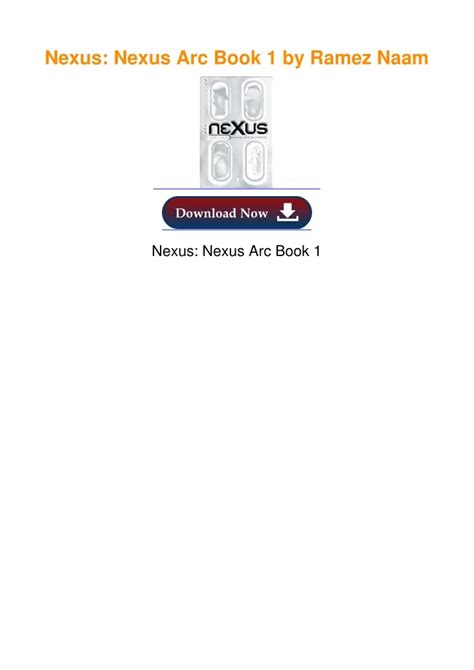 Nexus Nexus Arc Book 1 Epub