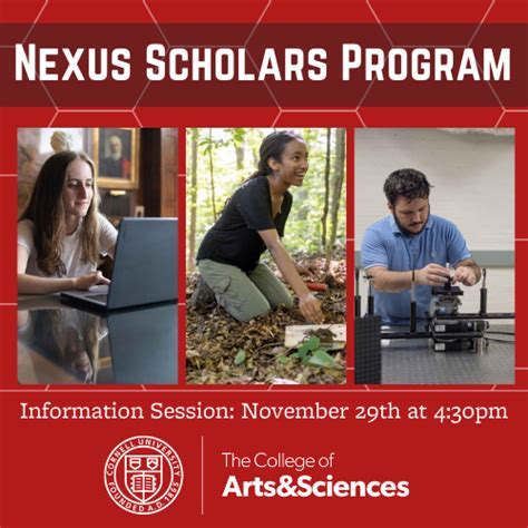 Nexus Scholars at Cornell: Bridging Innovation and Impact