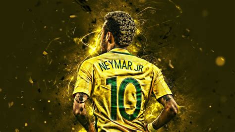 Neymar Wallpaper: Elevate Your Electronic Realm with the Brilliance of a Football Icon