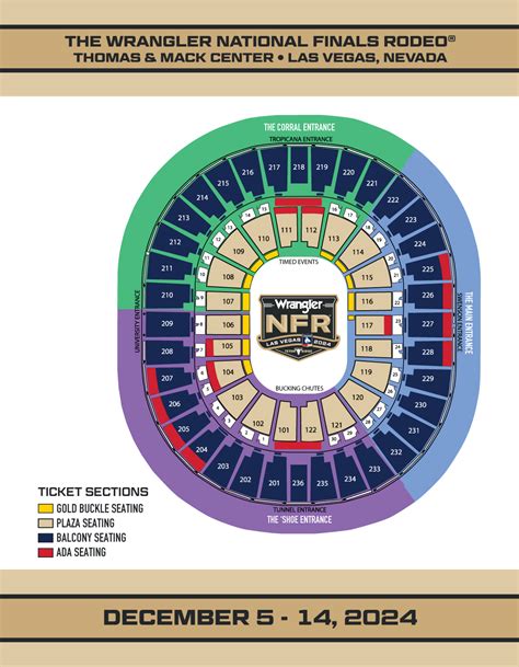 Nfr Seating Chart