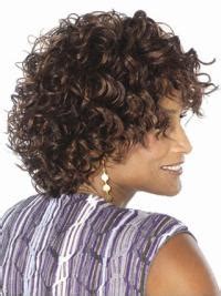 Nice Brown Curly Short African American Wigs