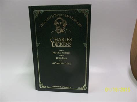 Nicholas Nickleby Hard Times A Christmas Carol Complete and Unabridged Doc