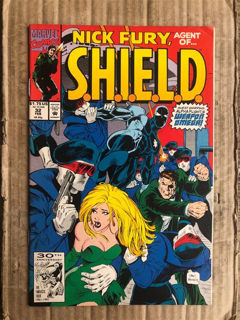 Nick Fury Agent of SHIELD 1989-1992 Collections 4 Book Series Doc