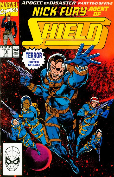 Nick Fury Agent of SHIELD 32 Vol 2 February 1992 Reader