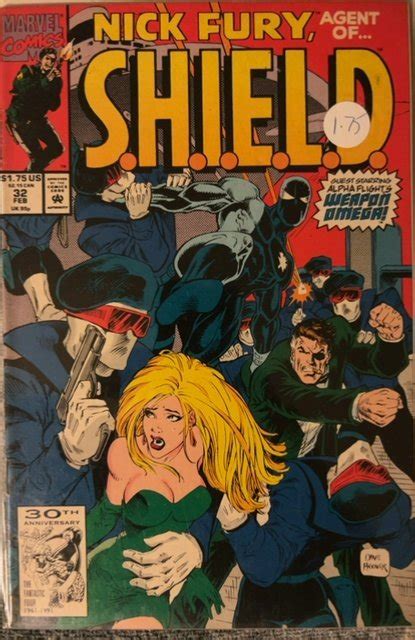 Nick Fury Agent of SHIELD 32 Vol 2 February 1992 Reader