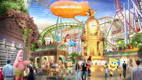 Nickelodeon Universe Theme Park in Orlando, Florida: