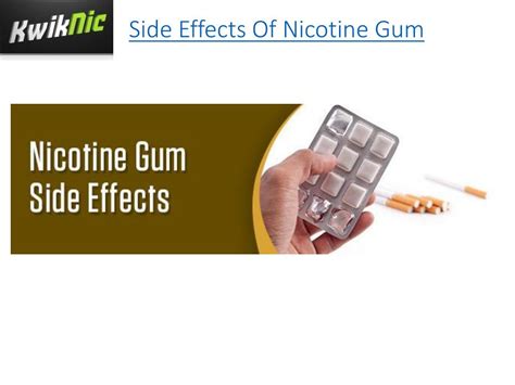 Nicotine Gum Side Effects Anxiety: A Comprehensive Guide