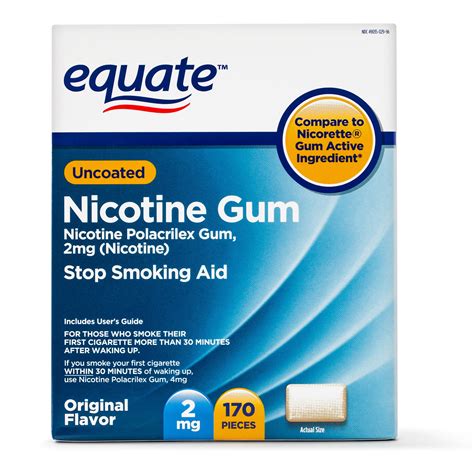 Nicotine gum