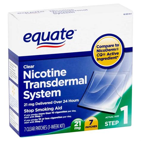 Nicotine patches