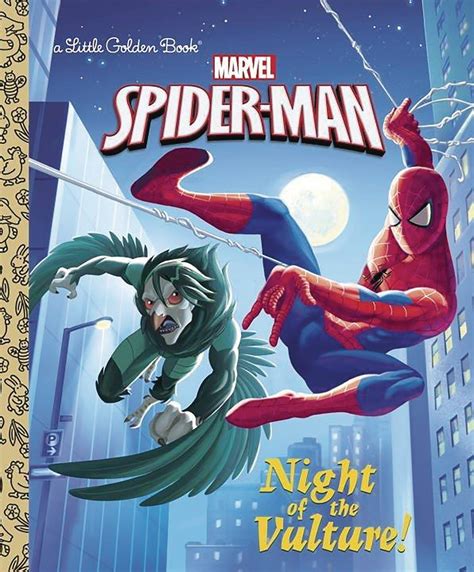 Night of the Vulture Marvel Spider-Man Little Golden Book PDF