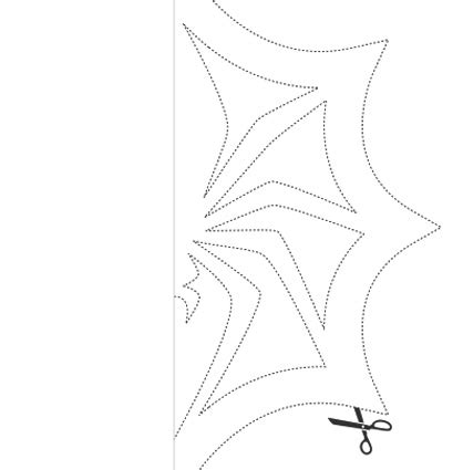 Nightmare Before Christmas Spider Snowflake Template